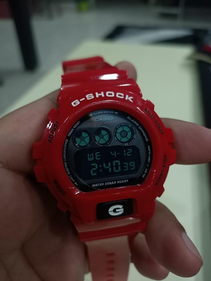 G shock store dw6900 red