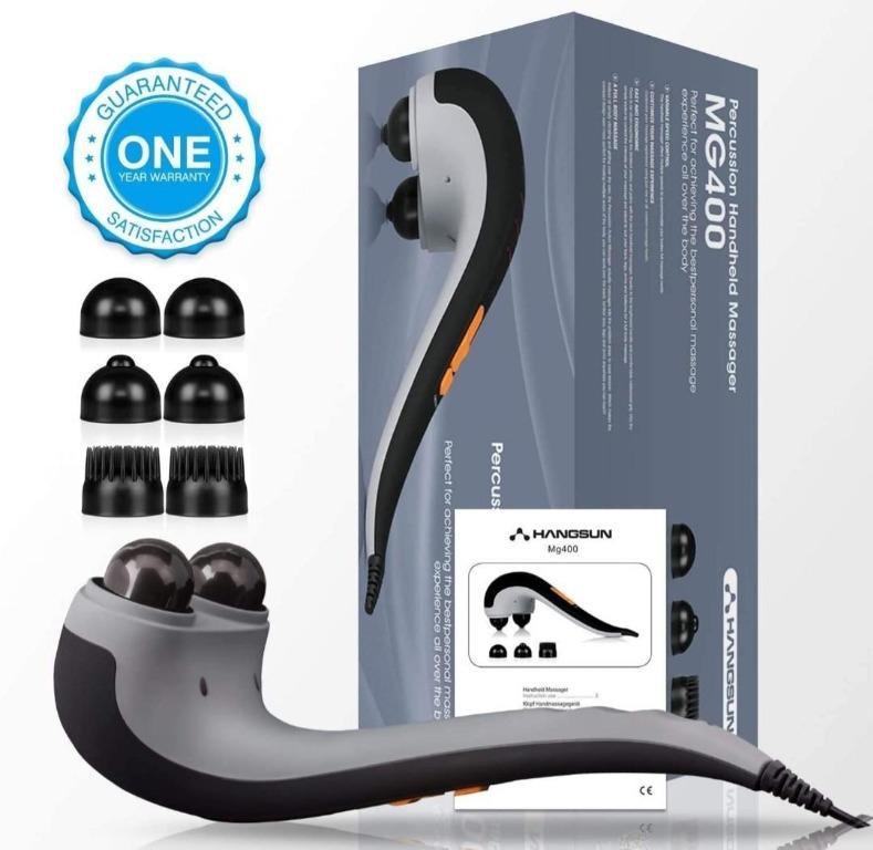 Hangsun Handheld Neck Back Massager MG400 Deep Tissue Percussion