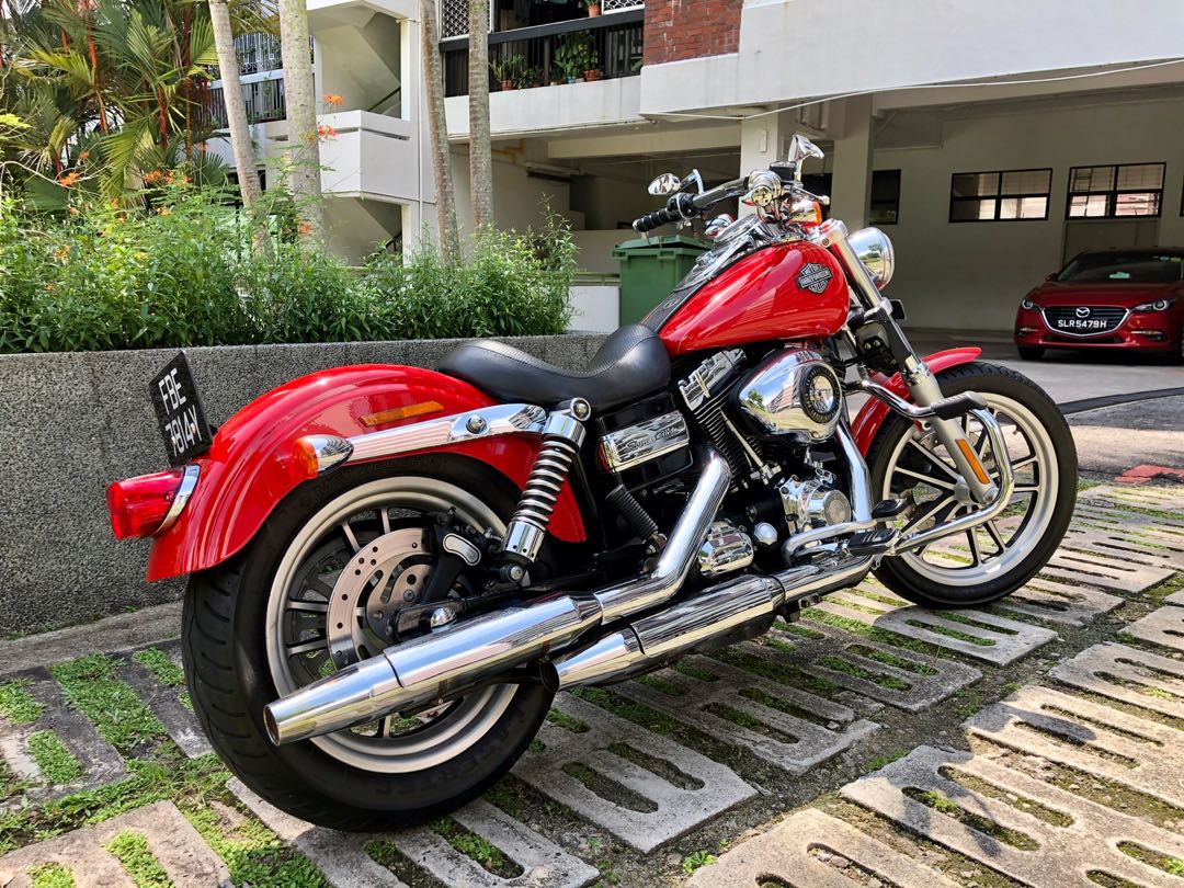 Harley Davidson FXDC Dyna Custom SuperGlide, Motorcycles, Motorcycles ...