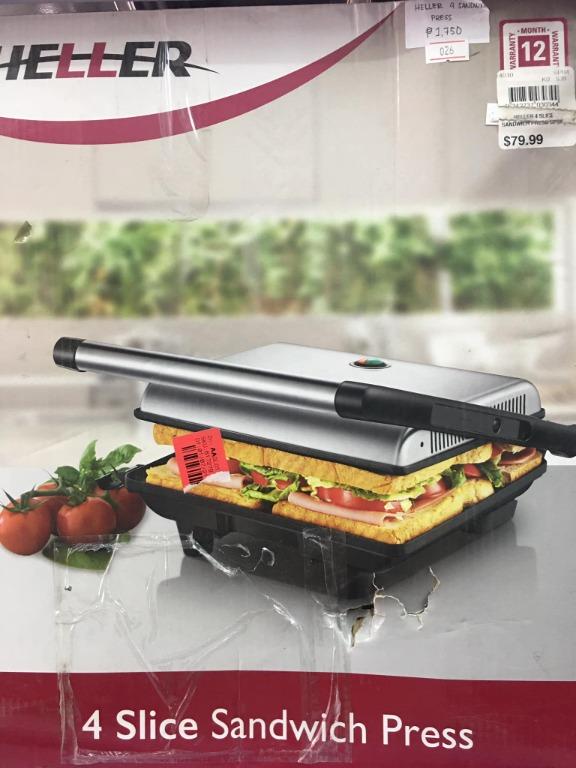 🤩HELLER 4 SANDWICH PRESS🤩 (Category: Breadmakers) located in San Pedro. Submitted by aussie.surplustore (Listing ID 1150829754, Image 1). Description: 🤩HELLER 4 SANDWICH PRESS🤩 PRICE: 1,750 📌SURPLUS items from AUSTRALIA .