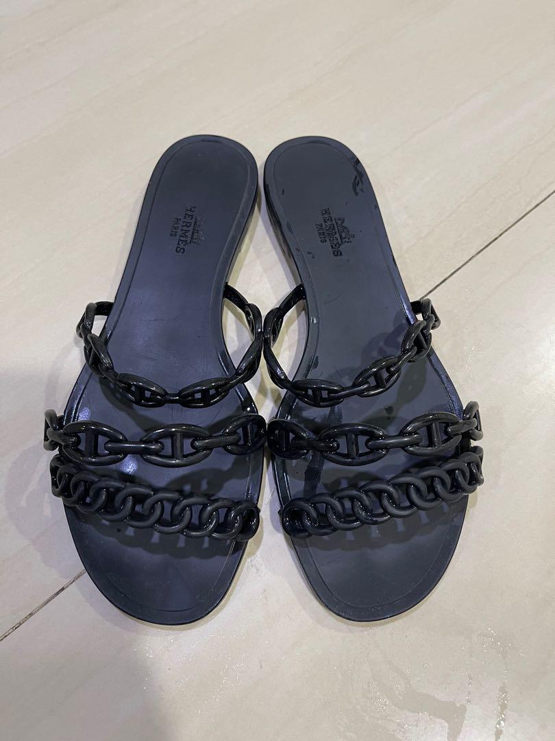 Hermes jelly rivage sandals hot sale