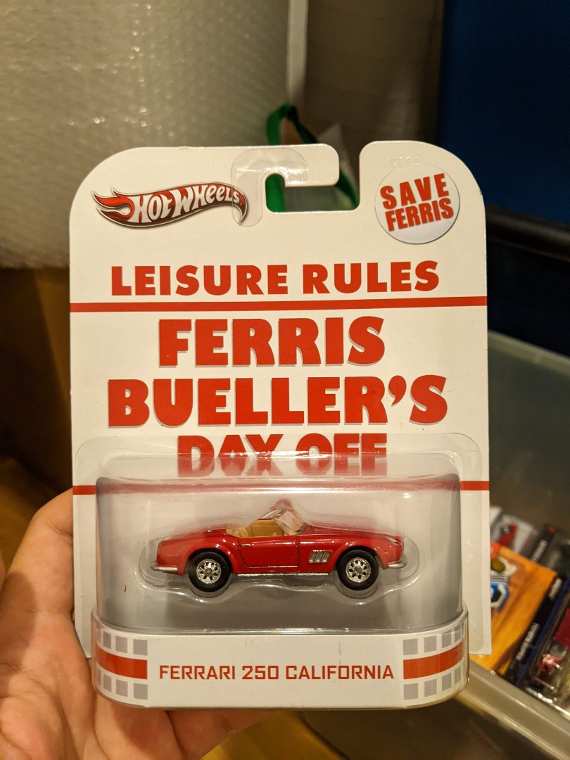 Hot Wheels Ferris Bueller s Ferrari 250 California Retro