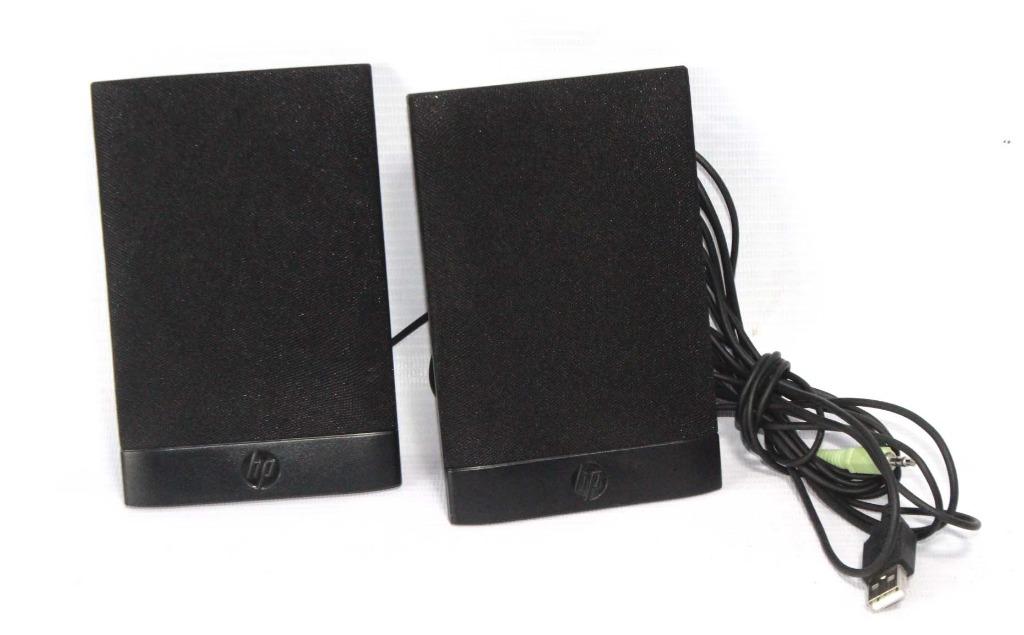 Hp thin usb powered speakers sales