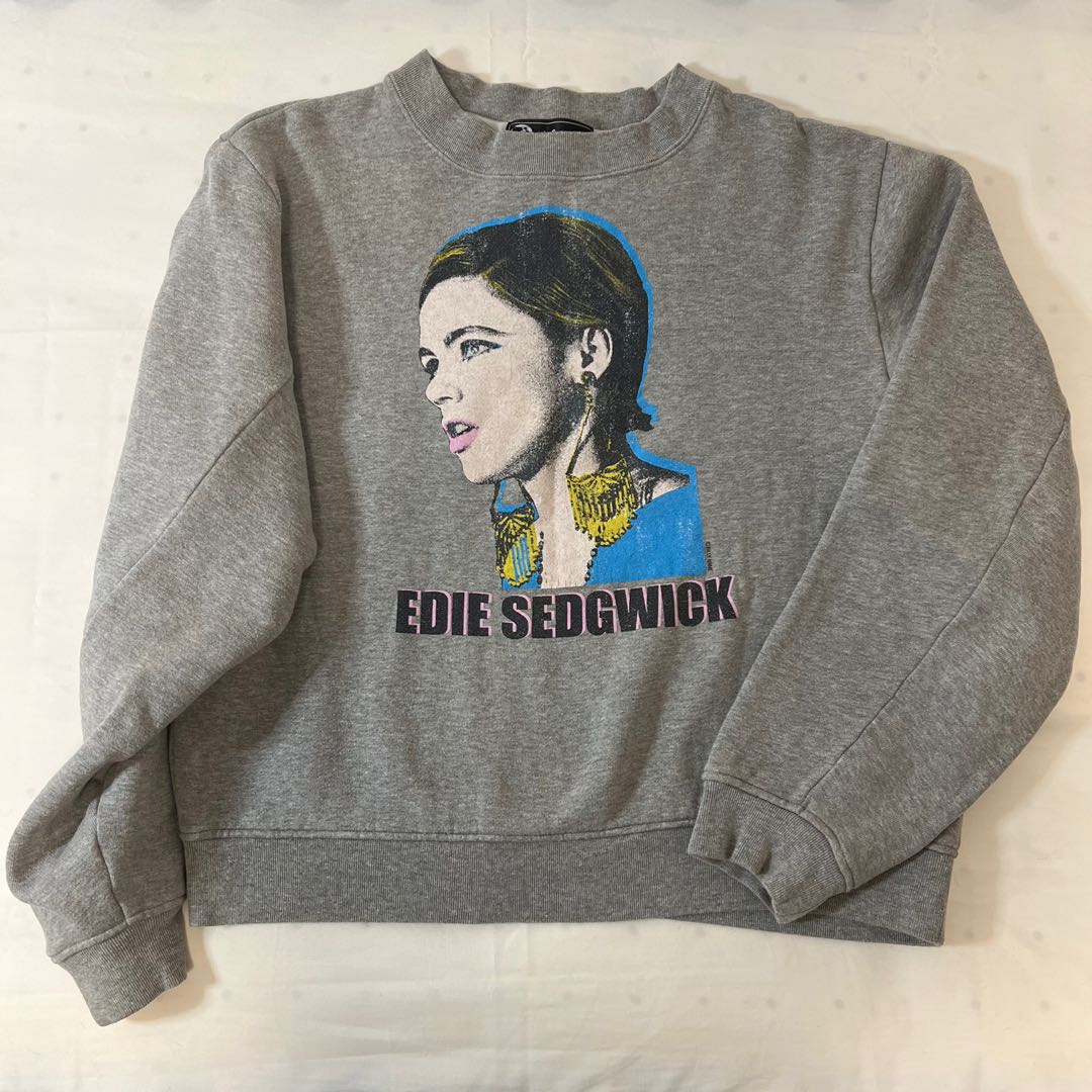 Hysteric Glamour x Andy Warhol Edie Sedgwick hoodie sweatshirt