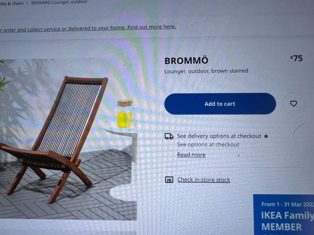 IKEA Brommo Chair x 2, Furniture & Home Living, Furniture, Chairs on