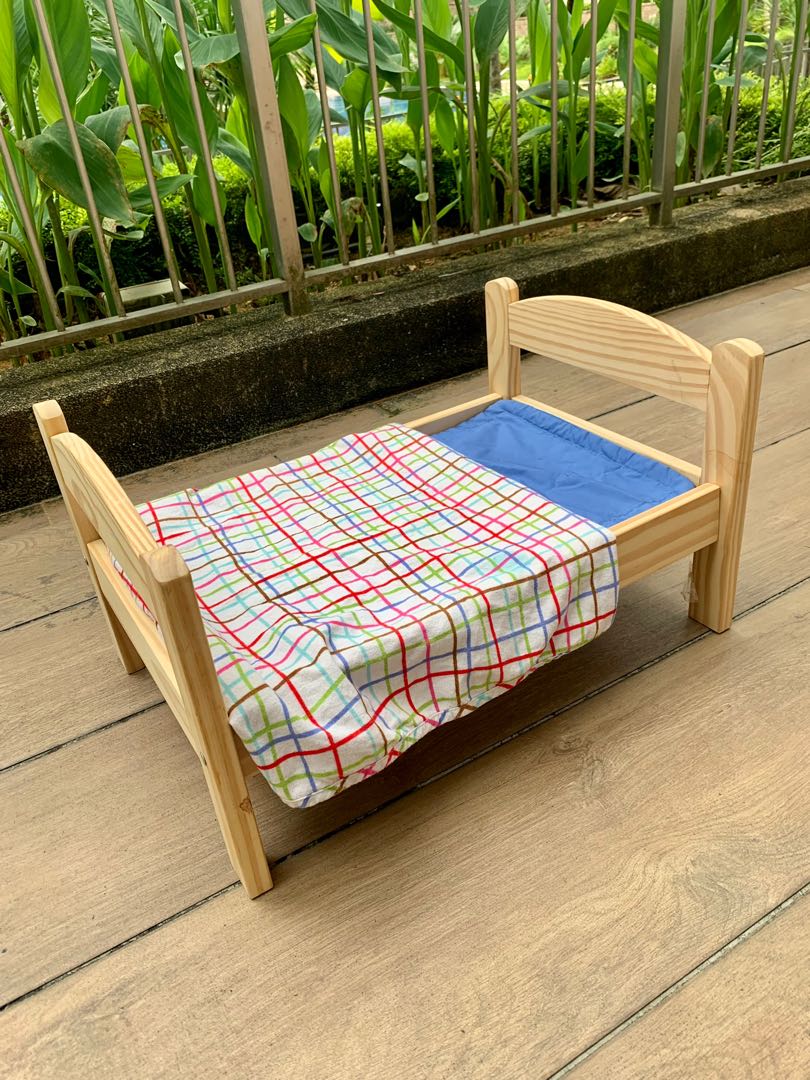 Wooden dolls 2025 bed ikea