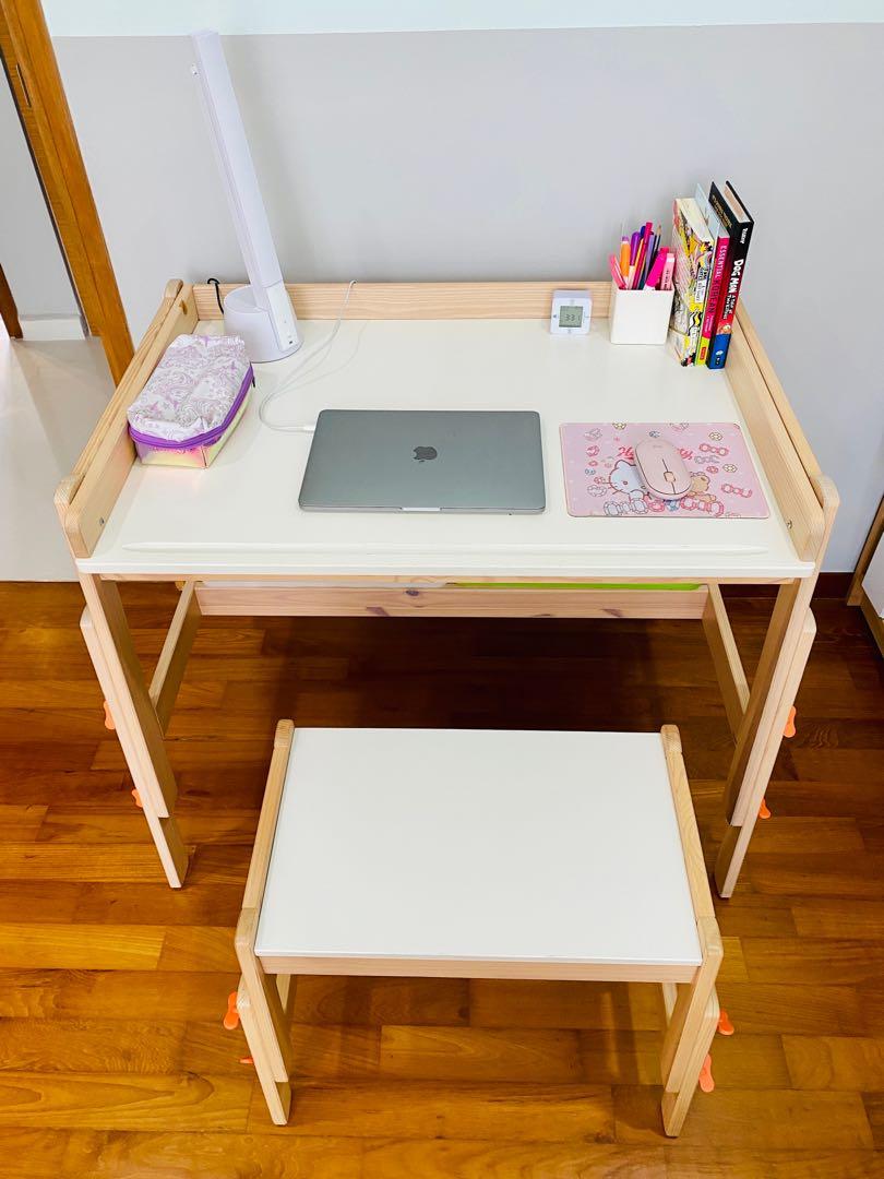 IKEA Flisat Children s table bench adjustable