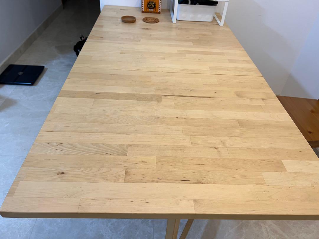 IKEA foldable table NORDEN, Furniture & Home Living, Furniture, Tables