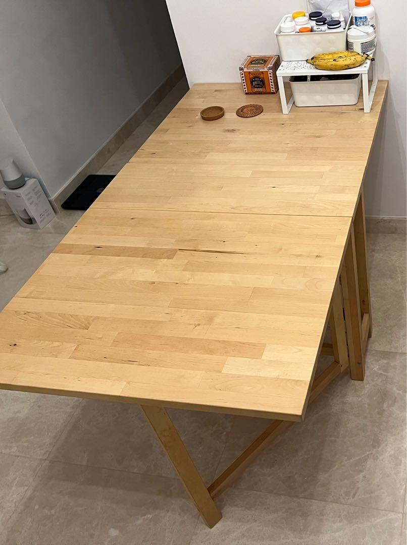 IKEA foldable table NORDEN, Furniture & Home Living, Furniture, Tables