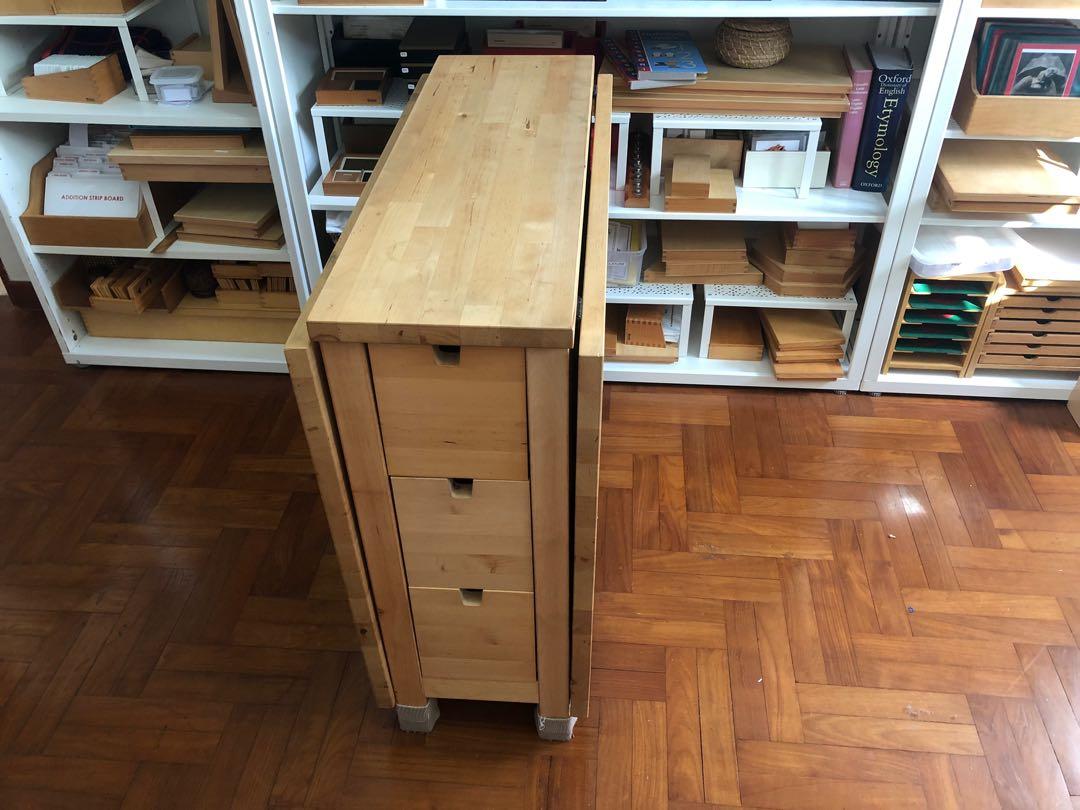 Ikea norden table, Furniture & Home Living, Furniture, Tables & Sets on ...