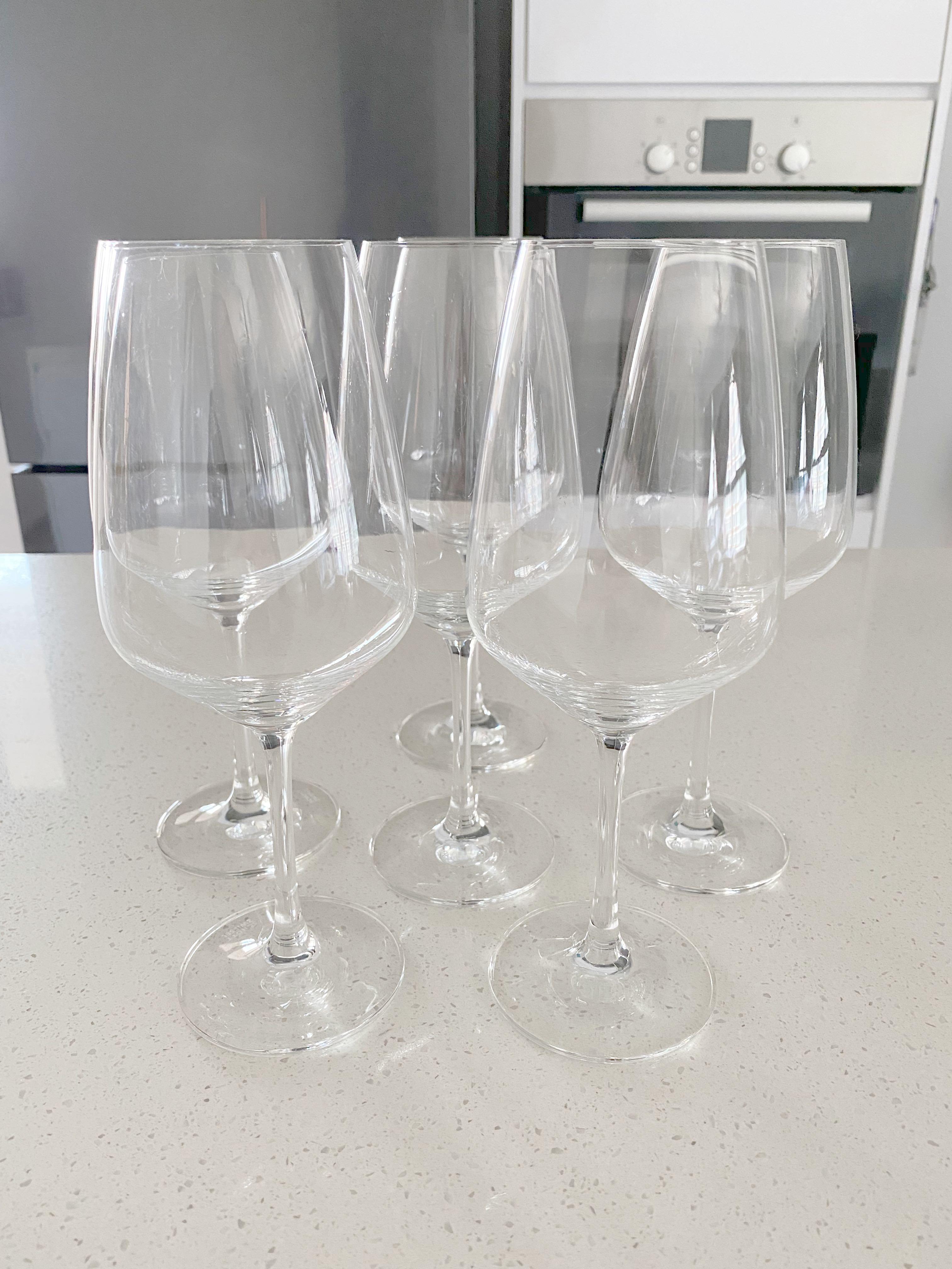 IKEA Wine Glasses (set of 6), Furniture & Home Living, Kitchenware