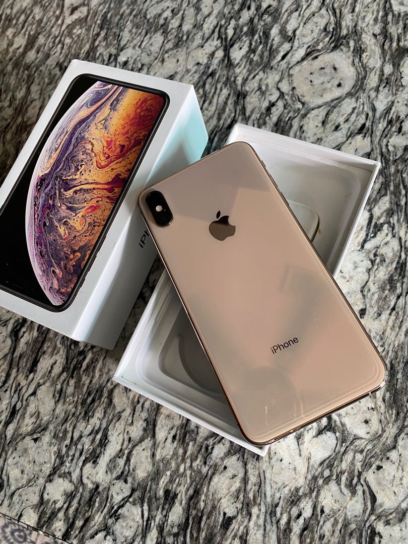 Iphone xs max gold rose store
