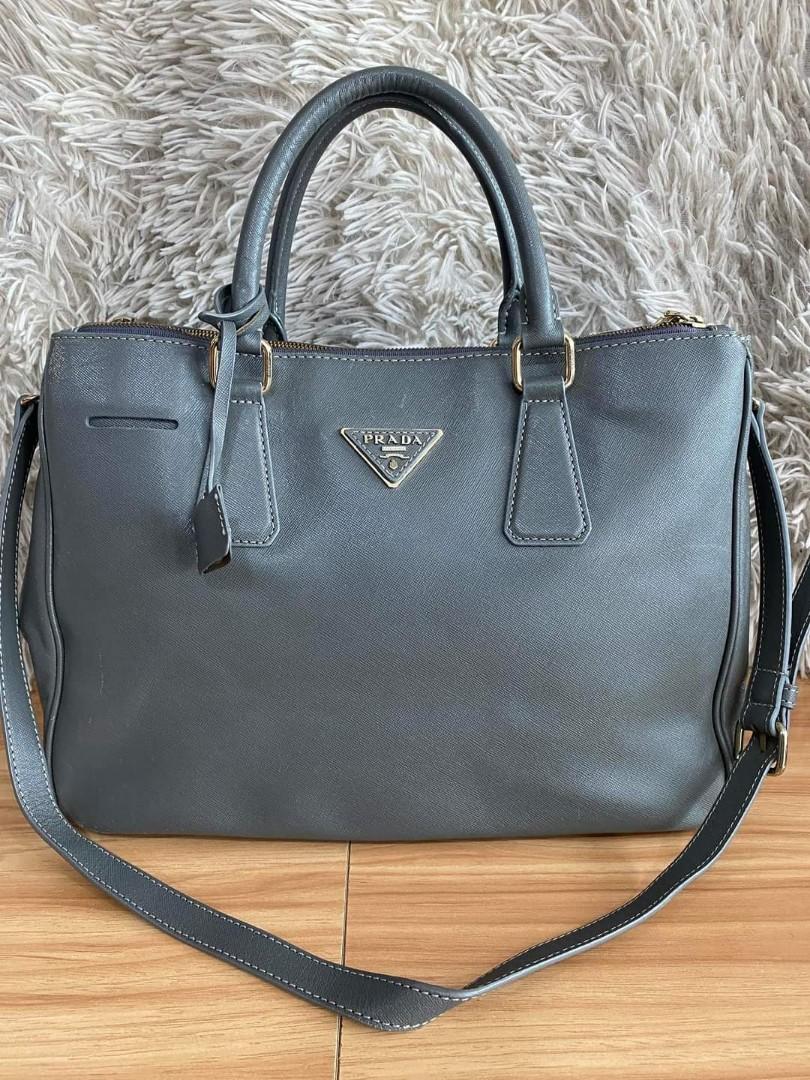 Japan Ukay Prada 2 way bag leather Luxury Bags Wallets on