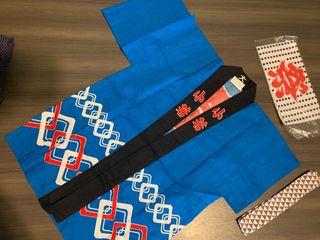 Japanese happi dress for summer festival