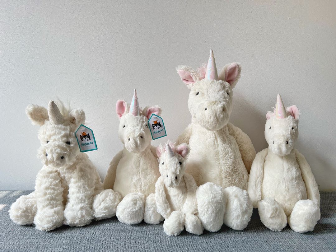 Jellycat Bashful Unicorn Fuddlewuddle Hobbies Toys Toys