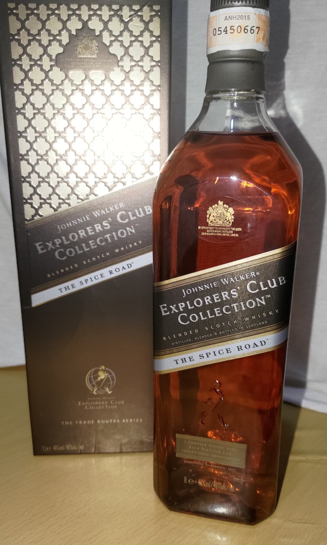 Jhonnie Walker (Explorers'Club Collection?, Food & Drinks, Beverages on  Carousell