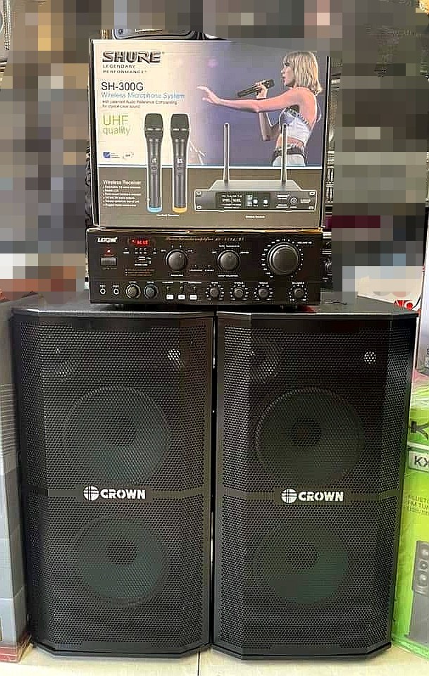 Crown speaker 2025 with amplifier