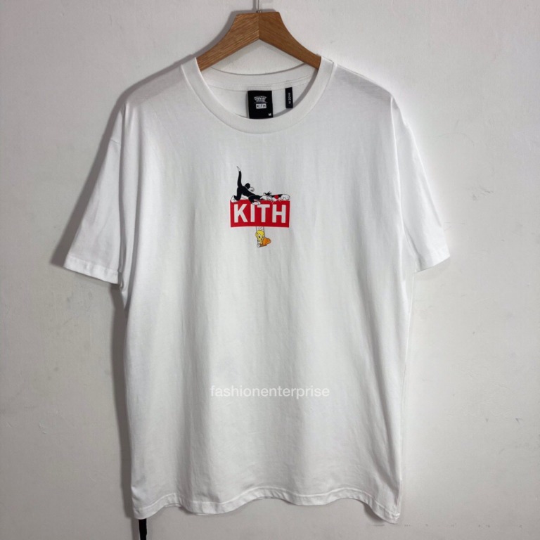 Kith x Looney Tunes Classic Logo Tee, Men's Fashion, Tops & Sets ...