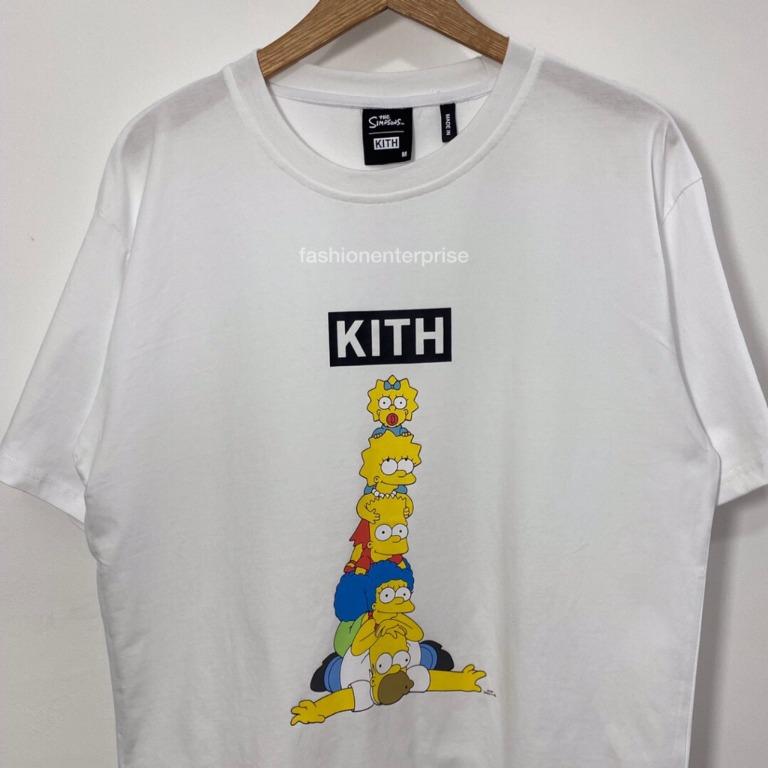 Kith x The Simpsons Family Stack Tee, Men's Fashion, Tops & Sets ...