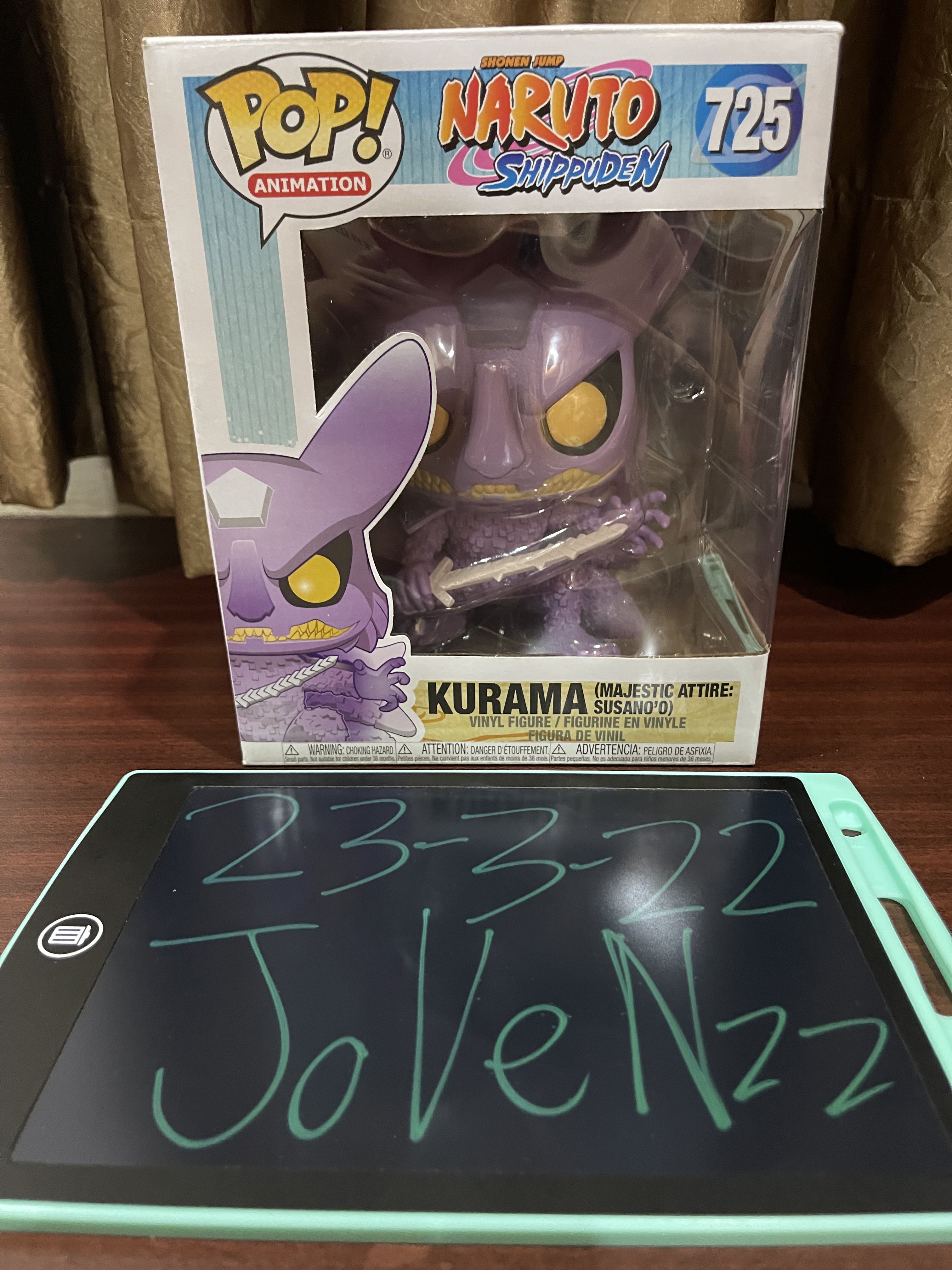 Kurama Susanoo Funko Pop , Hobbies 