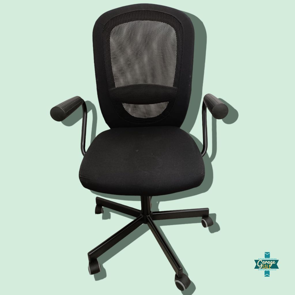 Kursi Kantor IKEA Flintan/Nominell Swivel Chair with Armrests