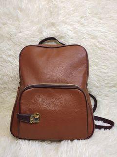 Leather Backpack,