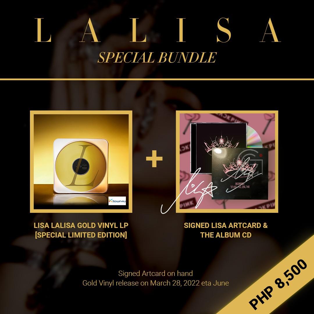 LALISA LPレコード(初回限定盤) BLACKPINK ブラックピンク - アート/エンタメ