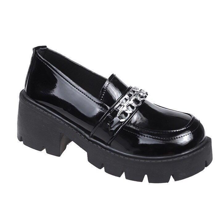 loafer platform shoes