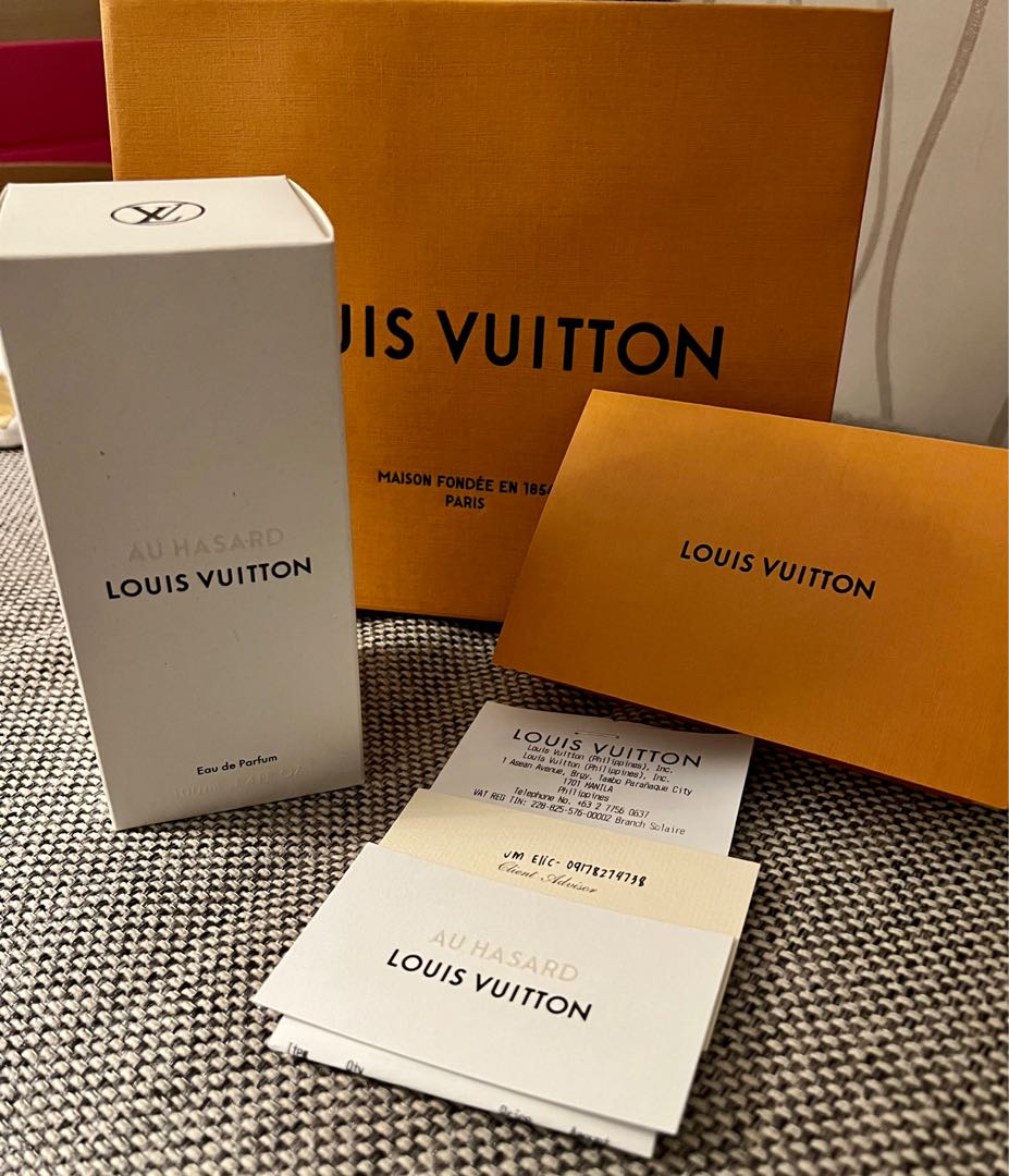Louis vuitton au hasard 2022 best seller perfume, Beauty & Personal Care,  Fragrance & Deodorants on Carousell