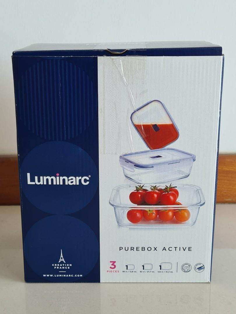 Luminarc glass container, Furniture & Home Living, Kitchenware ...