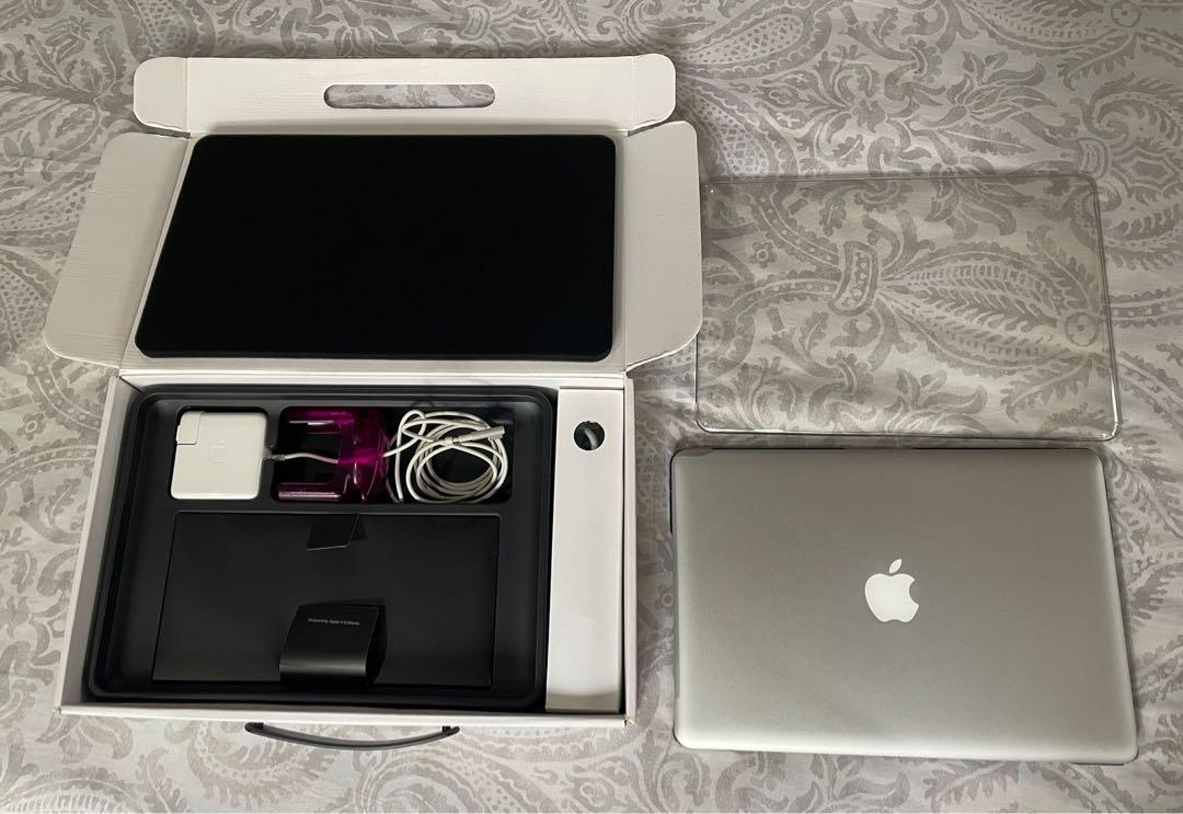 Macbook Pro 2012 i7 (Category: Laptops & Notebooks) located in Quezon City. Submitted by armieesq (Listing ID 1150873728, Image 2). Description: First owned Macbook Pro 13” 2012 i7 Complete inclusion New batt. Runs smoothly Moist inside the screen Will include laptop bag No scratches w/ clear hard case since day 1 Kindly read specs in the photos. .