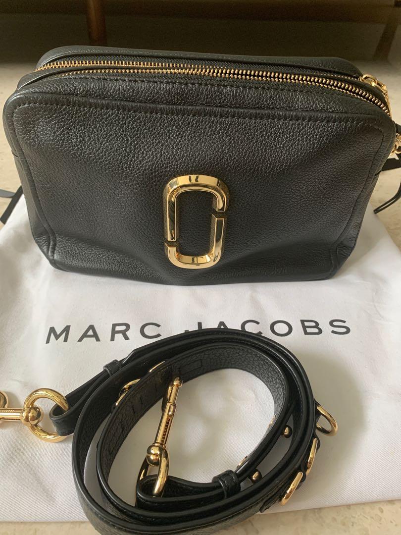 Marc Jacobs Softshot 27 Black Bag