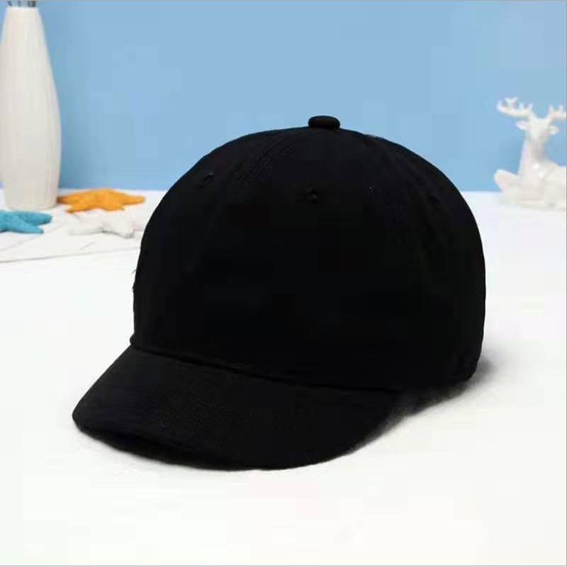 Men topi unisex Women Short Brim Solid Color Dad Hat Adjustable
