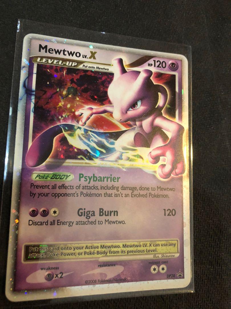 Carte Pokémon Mewtwo NIV.X DP28 - Diamant et Perle Promo - ANG - Pokemon