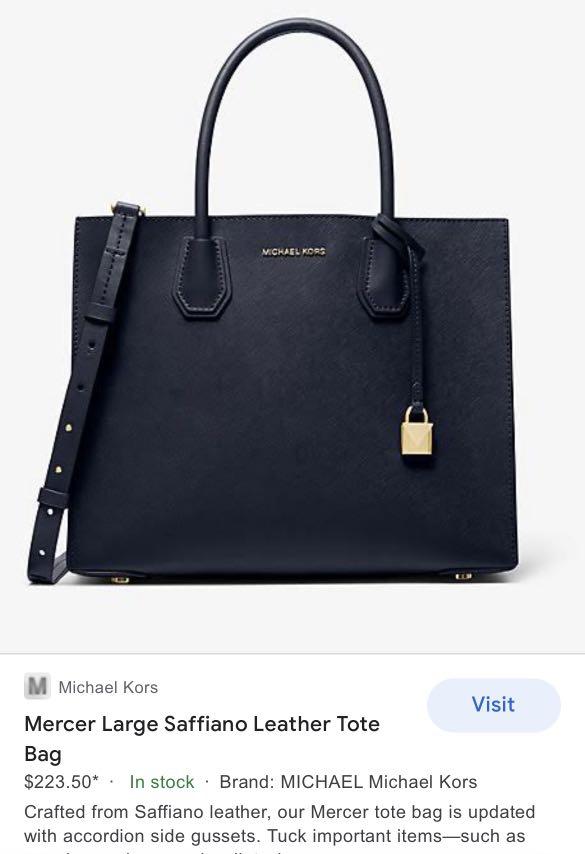 Michael Kors Mercer Large Tote Bag Luxury Bags Wallets on
