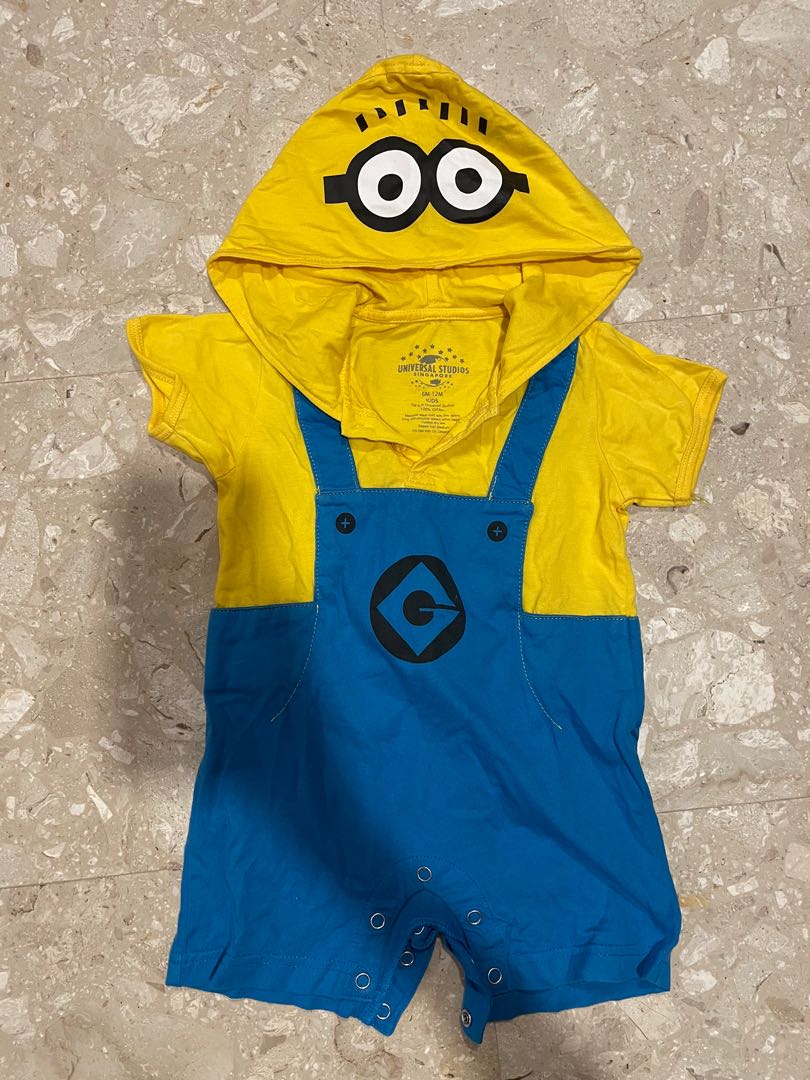 Minion baby romper best sale