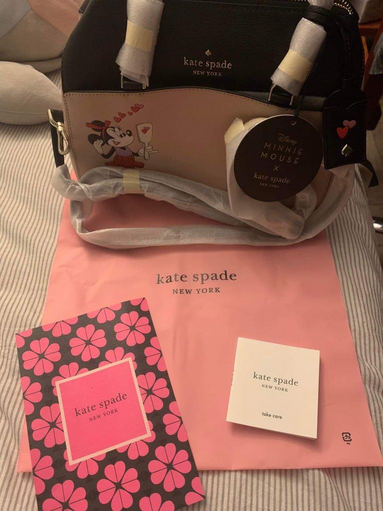 Minnie Mouse x Kate Spade NY Duffel Bag, Women's Fashion, Bags