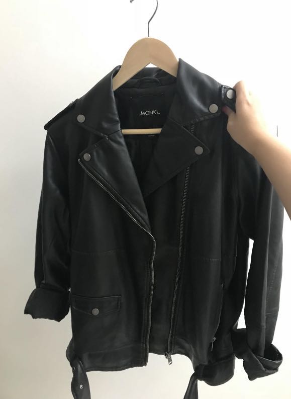 Monki biker jacket store