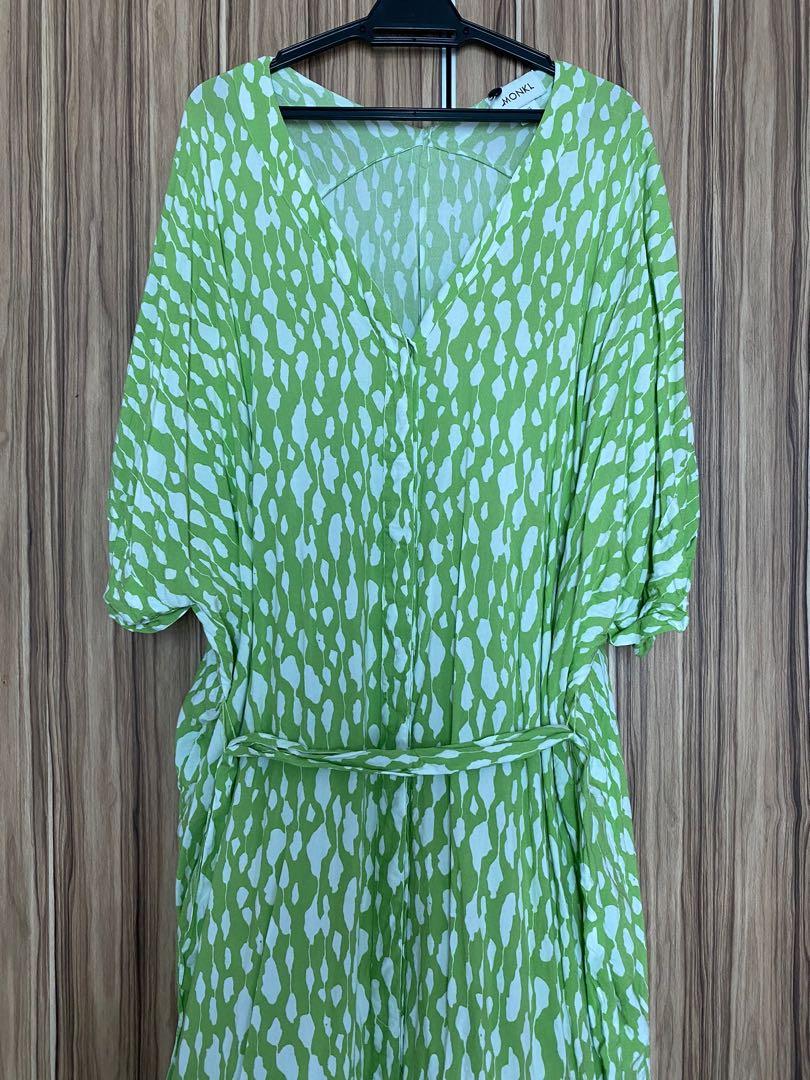 Monki Leopard Kaftan Beach Dress