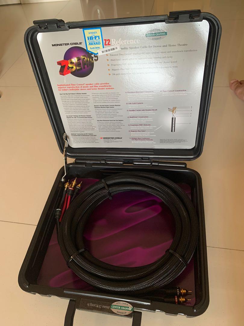 Monster Cable Z2 Bi wired Center speaker 4.57m