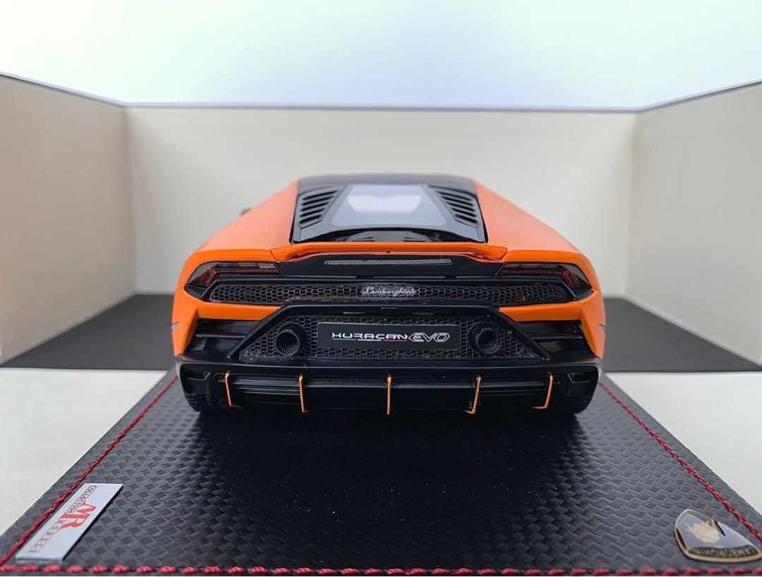 Lamborghini Huracan EVO Fluo Capsule - MR Collection 1/18 - Orange - Neuve