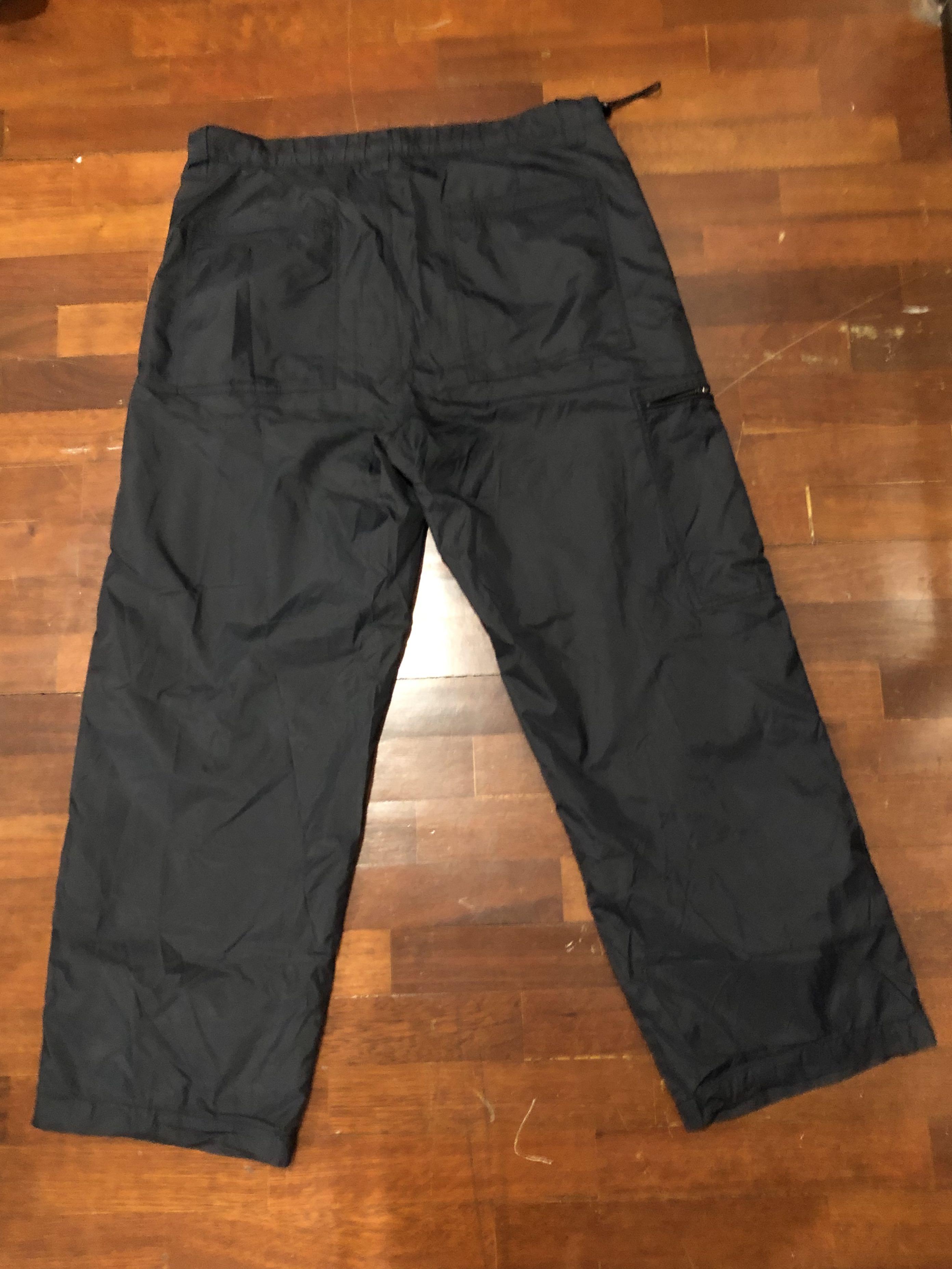 Nike black windbreaker pants deals