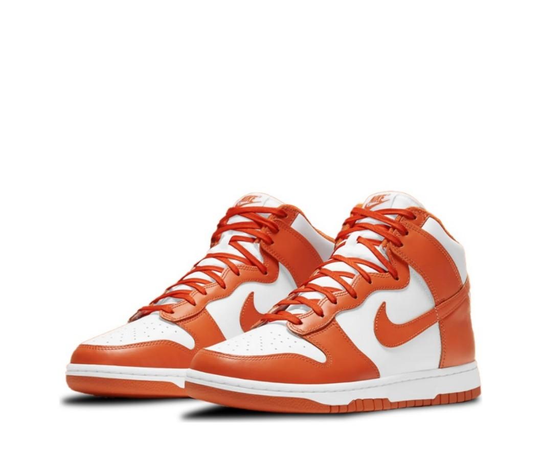 nike dunk hi retro orange blaze