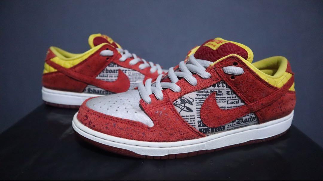 Nike SB Dunk Low Crawfish 2014, Fesyen 