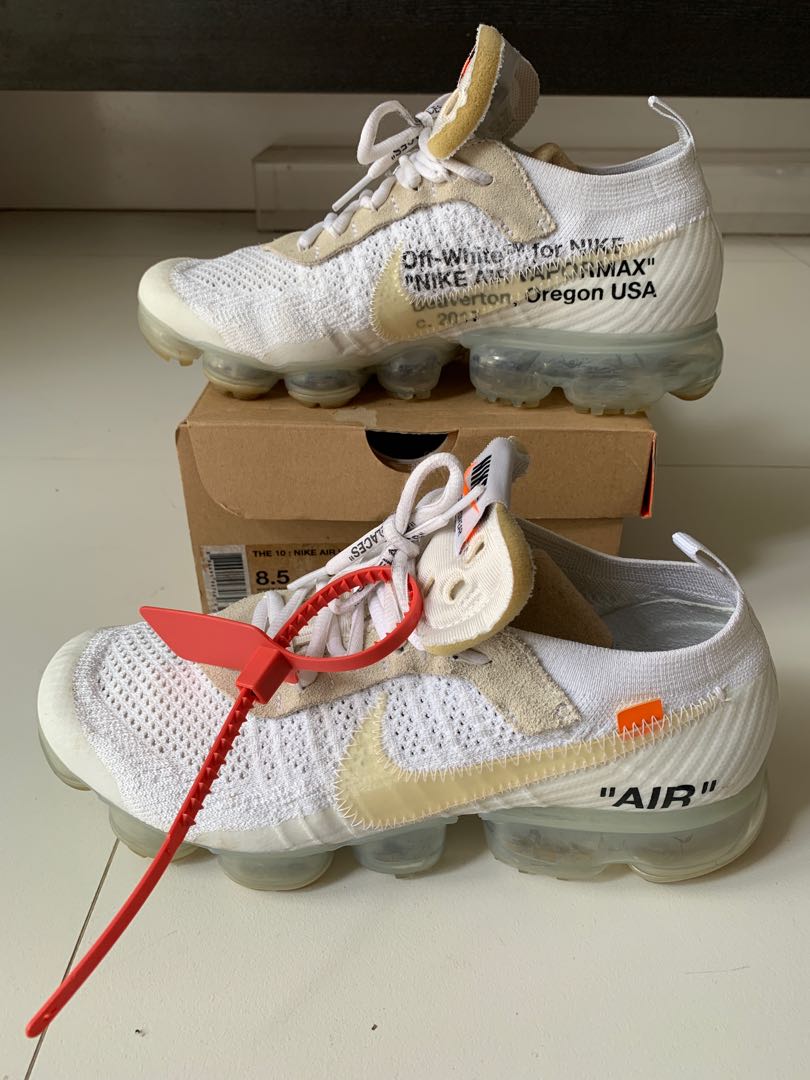 H12 vapormax off hot sale white