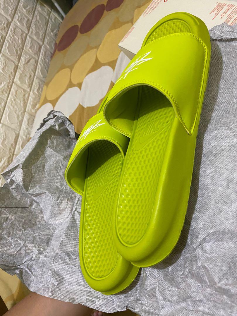 nike stussy slippers