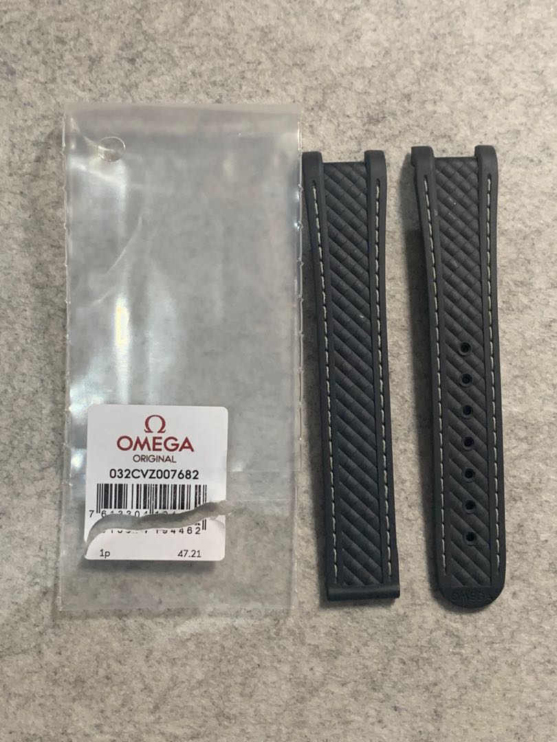 Omega Aqua Terra 38mm OEM Rubber Strap 