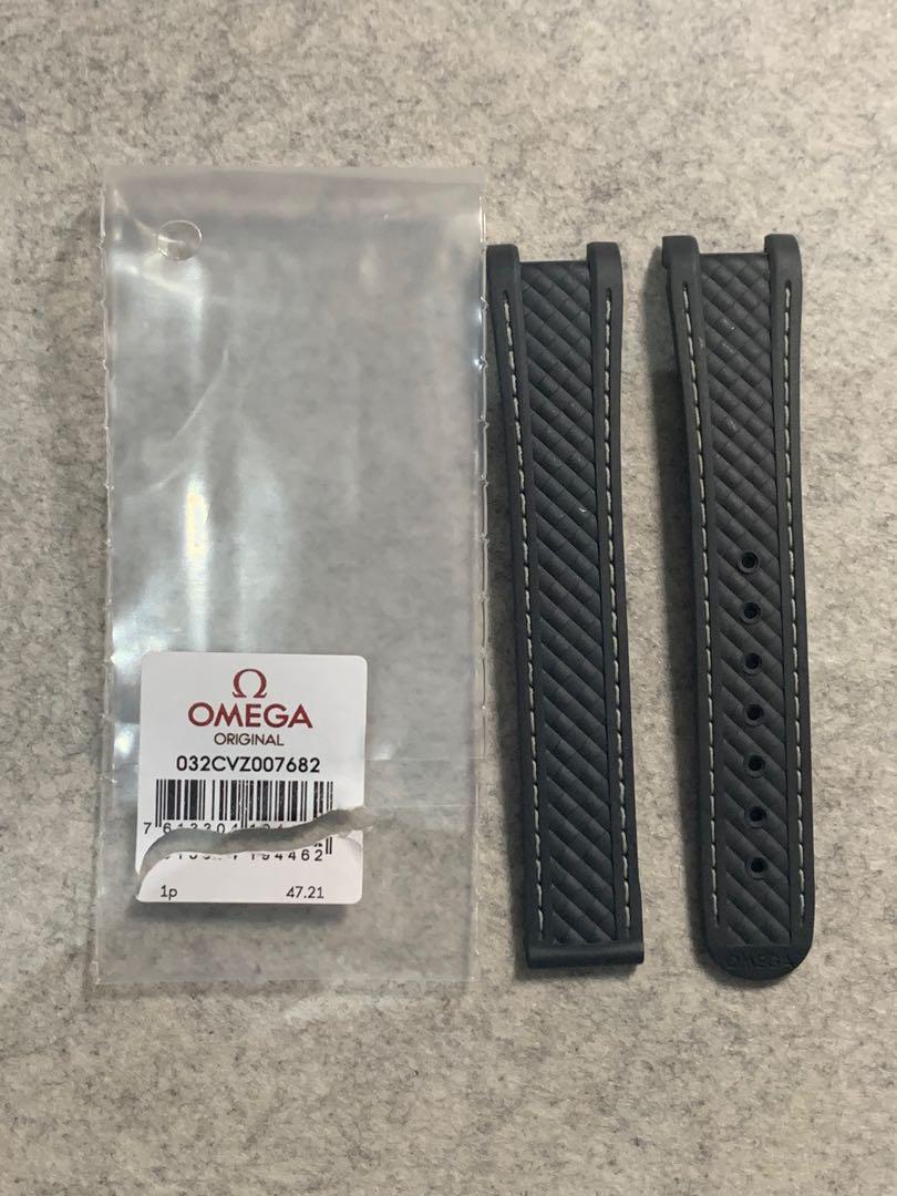 Omega aqua terra 38mm rubber 2025 strap