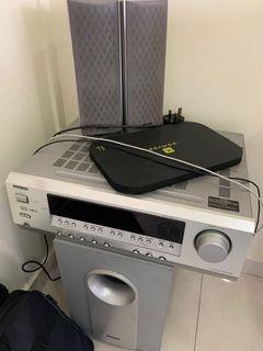 ONKYO AV Receiver/Sub-Woofer/Speaker