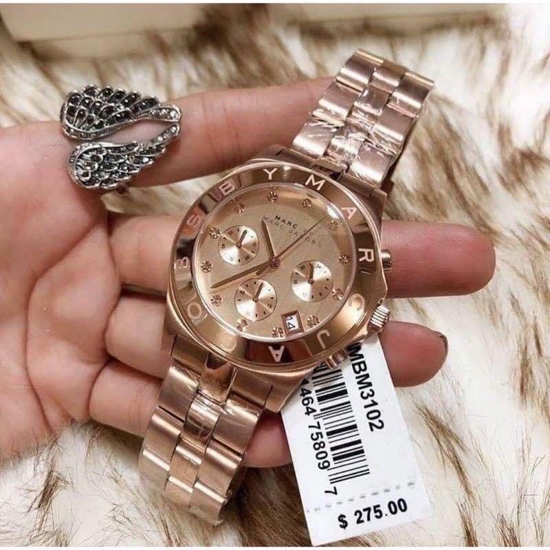 Stainless Steel Marc Jacobs Rose Gold Ladies Watch Marc Jacobs